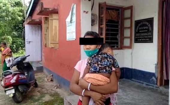 Husband burns wife with cigarette butts, poured hot oil on her : Victim wife filed FIR in Belonia PS